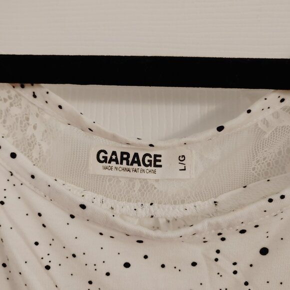 Lace Polka Dot Top - Picture 4 of 4